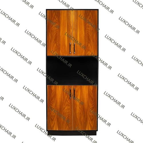 کمد کتابخانه اداری دو رنگ   ODW 604